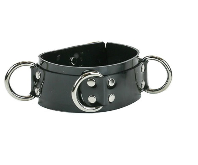 FMC106VN-BLK VINYL 1 3/4" COLLAR WITH LARGE D RING