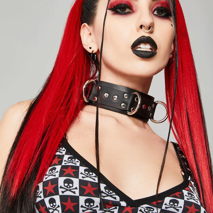 FMC106  DEE RING BONDAGE COLLAR