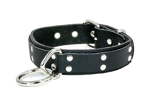FMC110BF 1 1/4" BUFFALO LEATHER CHOKER
