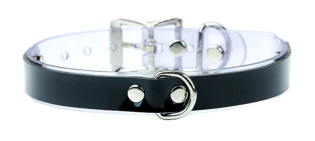 FMC111VN-CB PVC 3/4" BONDAGE COLLAR WITH D RING