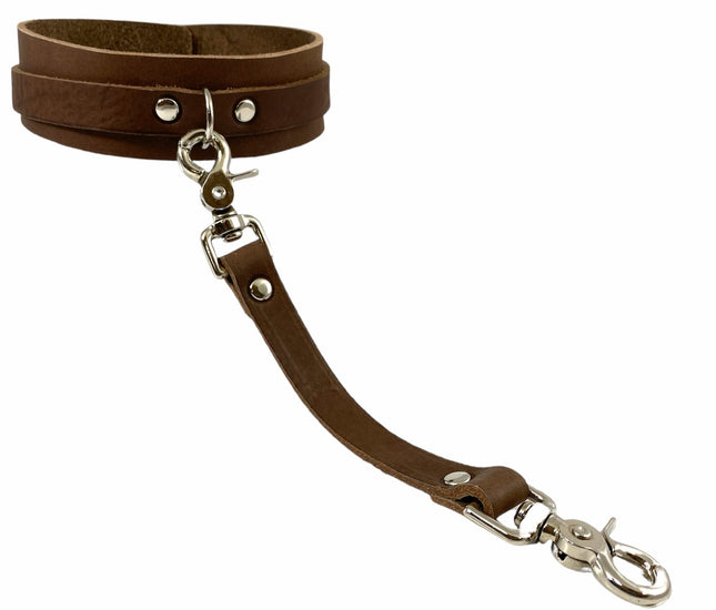 FMC125LEASH-HEAVY DUTY LEATHER