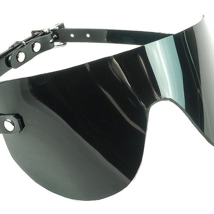 FME105  PLAIN PVC VINYL BLINDFOLD BUCKLE ATTACHEMENT