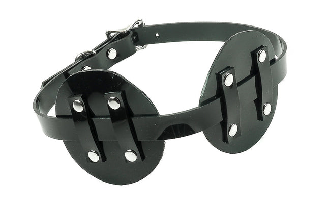 FME106VB VINYL BLACK PATCH EYE MASK