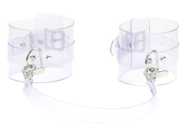 FMH101VN 3" WIDE VINYL HANDCUFF WITH VINYL STRAP