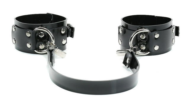 FMH105VN D RING VINYL HANDCUFF WITH VINYL STRAP