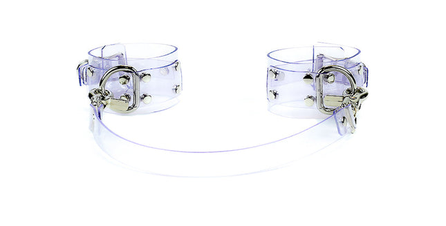 FMH105VN D RING VINYL HANDCUFF WITH VINYL STRAP