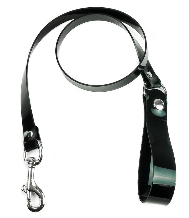 FML102VN-BLK PVC LEASH WITH 3" HOOK