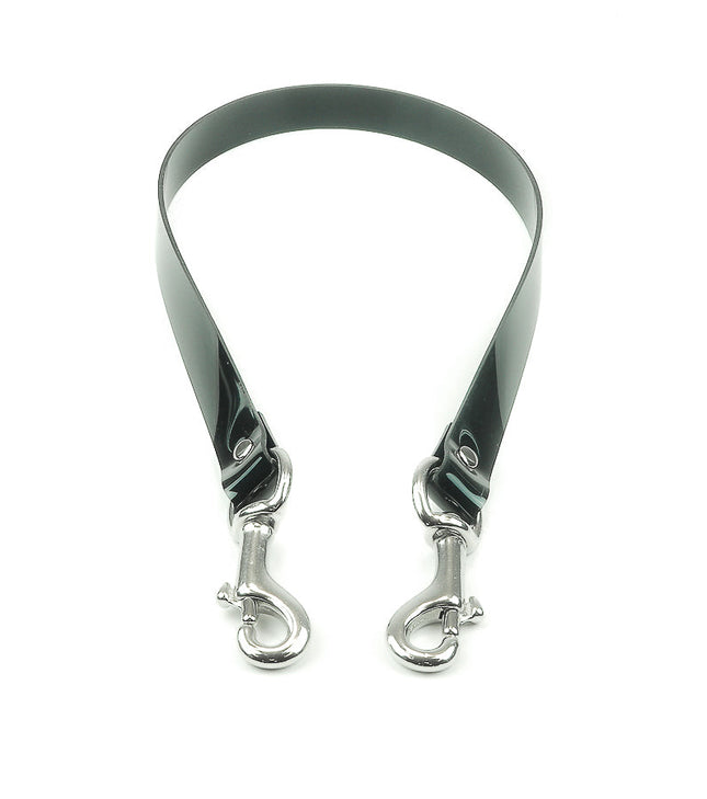 FML107VN-BLK FML107 PVC LEASH WITH 3" TRIGGER CLASP