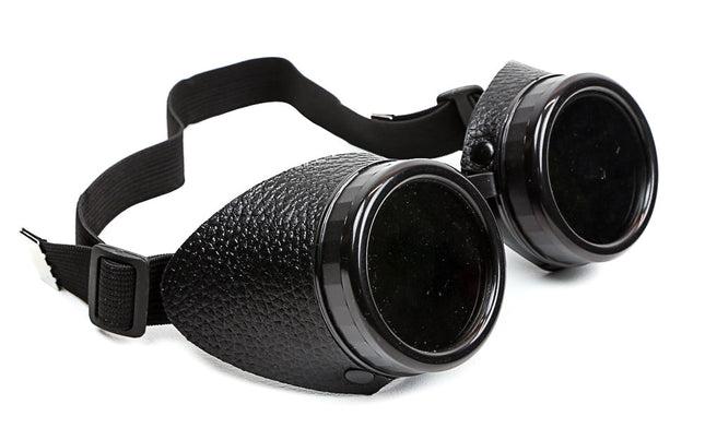 G111 SIDE LEATHER AVIATOR GOGGLES