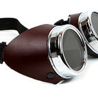 Brown with Silver Outline