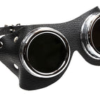 Black with Silver Outline