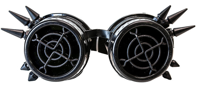 G146 RESPIRATOR GRILL SPIKE GOGGLES