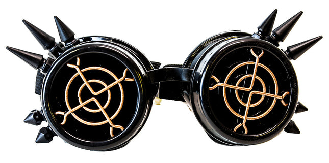 G146 RESPIRATOR GRILL SPIKE GOGGLES