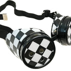 BLACK/WHITE CHECKERED