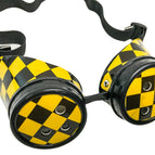 YELLOW CHECKERED