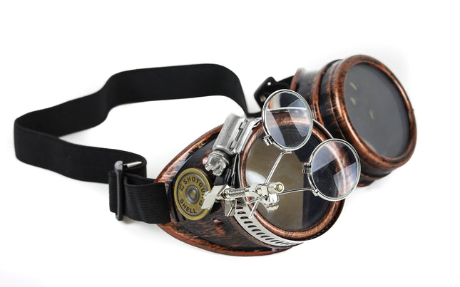G238 SHOTGUN SHELL GOGGLES WITH 2X LENS