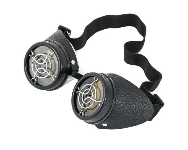 G249 LEATHER SIDED GRILLED GOGGLES
