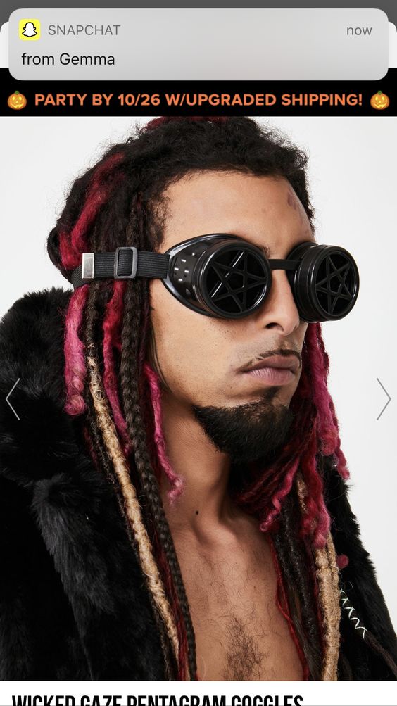 G252 PENTAGRAM GOGGLES