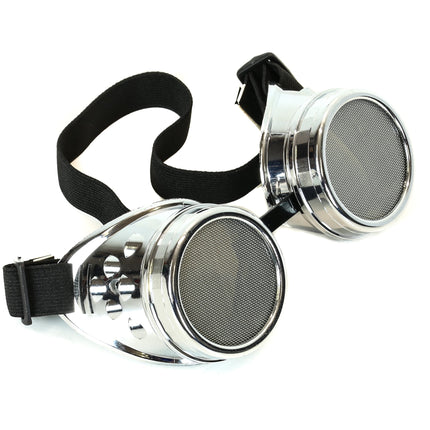 G261 SILVER MESH GOGGLES