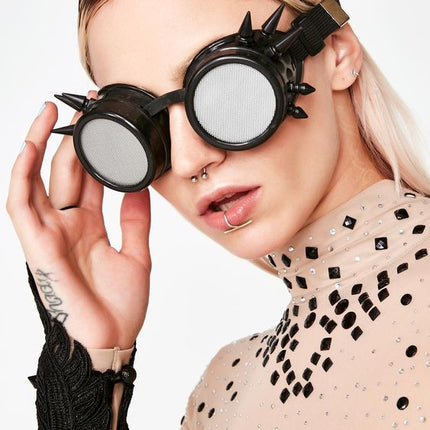 G261 SILVER MESH GOGGLES