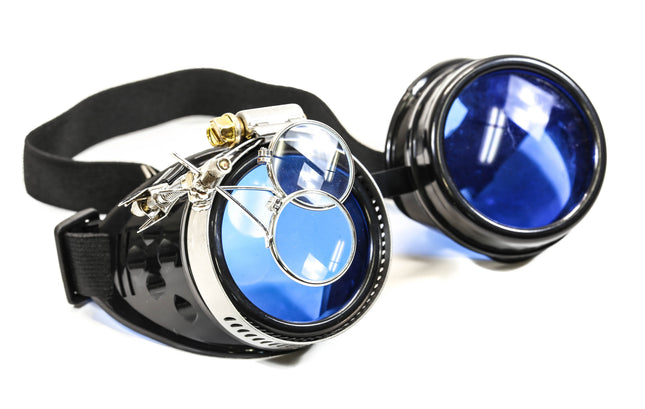 G302BLK BLACK GOGGLES 3X COLOR LENS WITH 16X LOUPE
