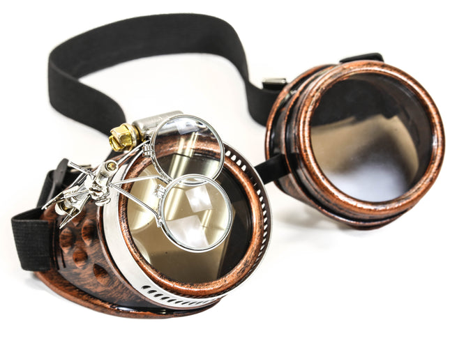 G302COP COPPER GOGGLES 3X COLOR LENS WITH 16X LOUPE
