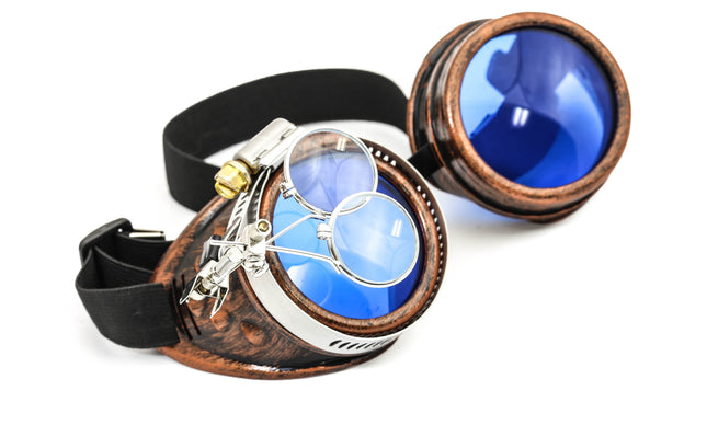G302COP COPPER GOGGLES 3X COLOR LENS WITH 16X LOUPE