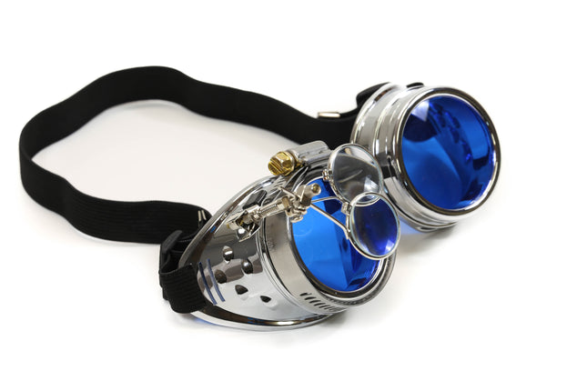 G302SIL SILVER GOGGLES 3X COLOR LENS WITH 16X LOUPE