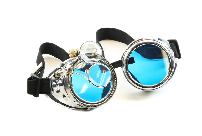 G302SIL SILVER GOGGLES 3X COLOR LENS WITH 16X LOUPE