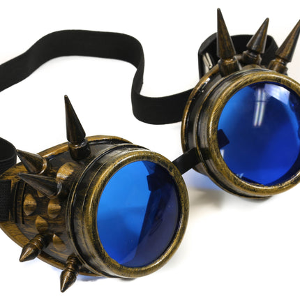 G303BRS BRASS SPIKE GOGGLES COLOR LENS