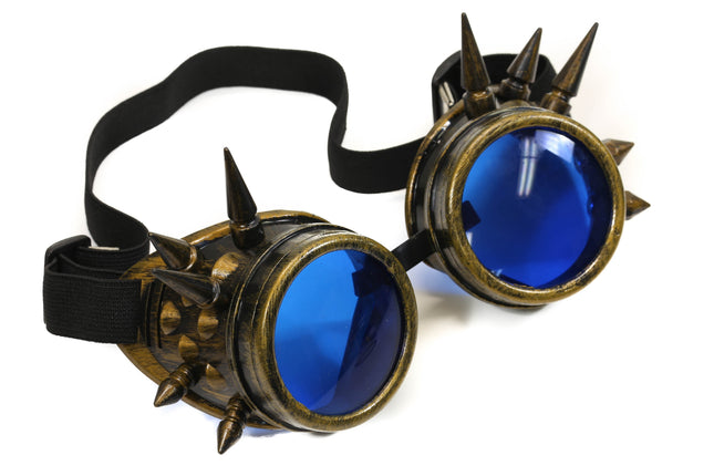G303BRS BRASS SPIKE GOGGLES COLOR LENS