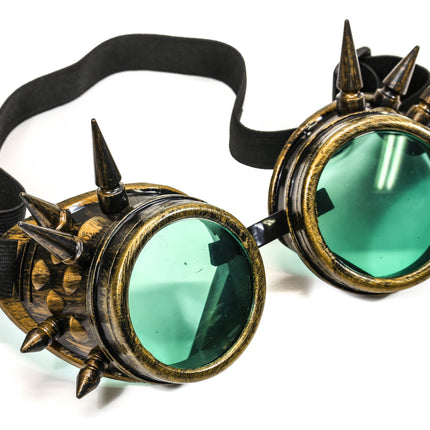 G303BRS BRASS SPIKE GOGGLES COLOR LENS