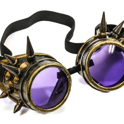 G303BRS BRASS SPIKE GOGGLES COLOR LENS