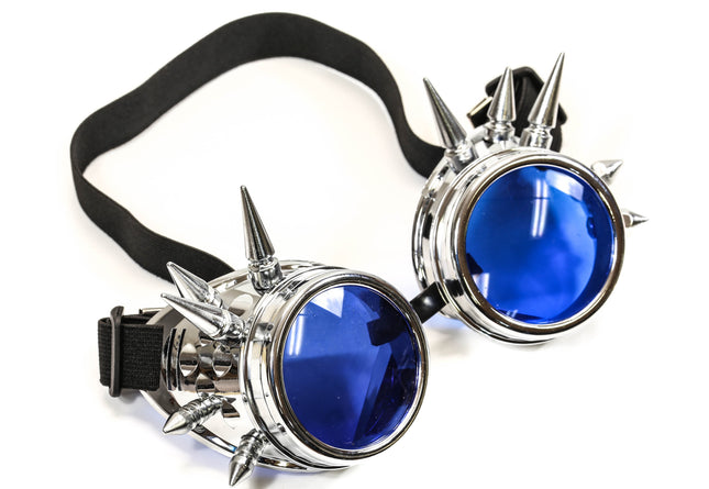 G303SIL SILVER SPIKE GOGGLES COLOR LENS