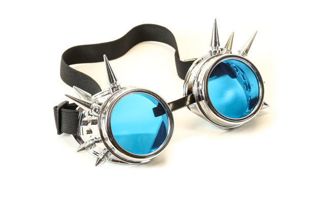 G303SIL SILVER SPIKE GOGGLES COLOR LENS