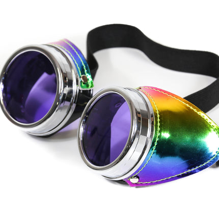 G405RAINBOW-HOLOGRAPHIC RAINBOW SILVER FRAME