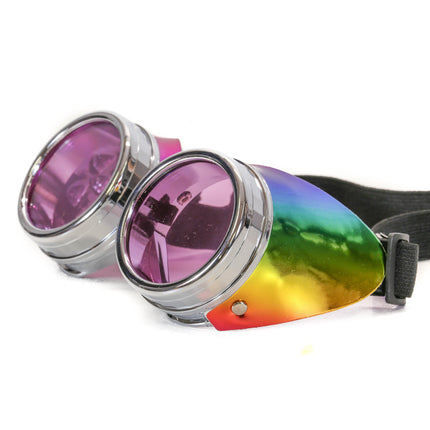 G405RAINBOW-HOLOGRAPHIC RAINBOW SILVER FRAME