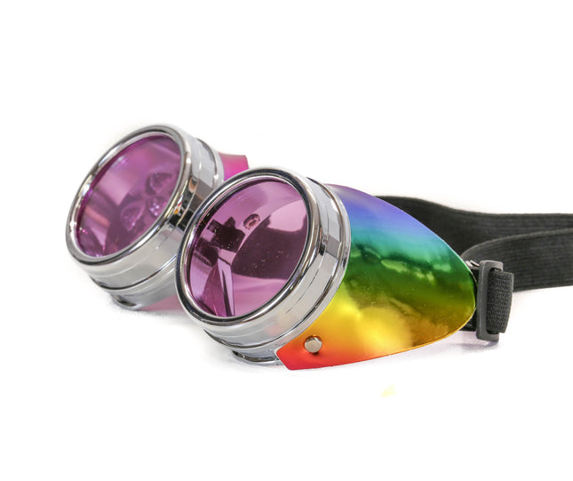 G405RAINBOW-HOLOGRAPHIC RAINBOW SILVER FRAME