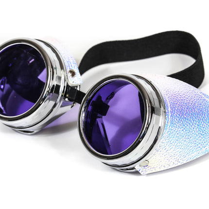 G405RAINBOW-HOLOGRAPHIC RAINBOW SILVER FRAME