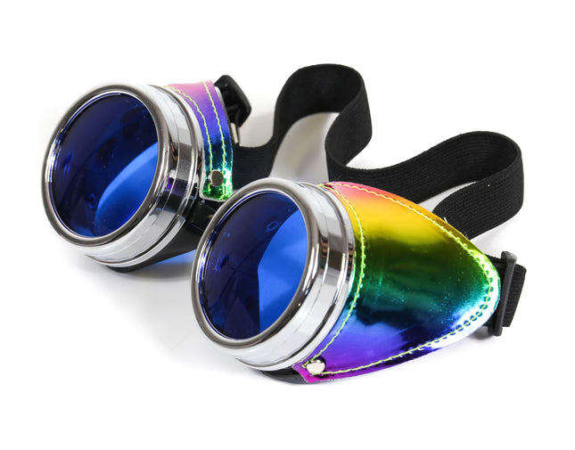 G406RN RAINBOW GOGGLES WITH BLUE LENS