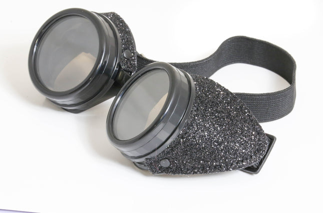 G408G GLITTER SIDE GOGGLES BLACK LENS