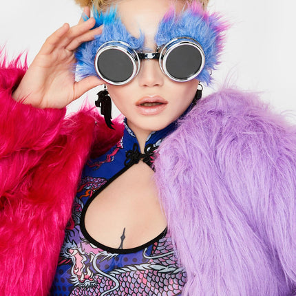 G410PPL FUR PURPLE GOGGLES