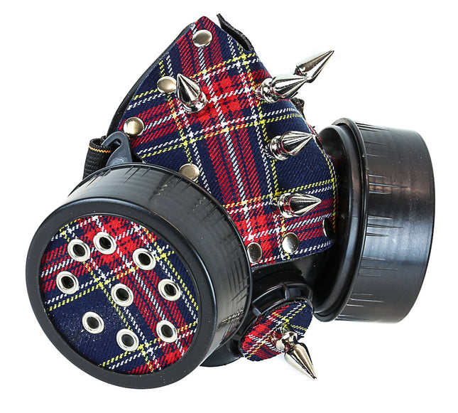 GM136  PLAID GAS MASK