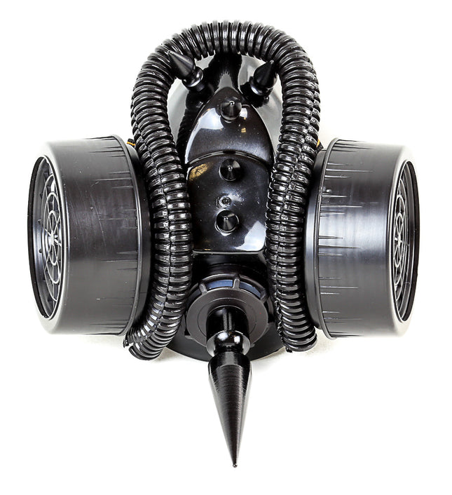 GM156 TUBE GAS MASK WITH BLACK SPIKE DUAL ACTIVE