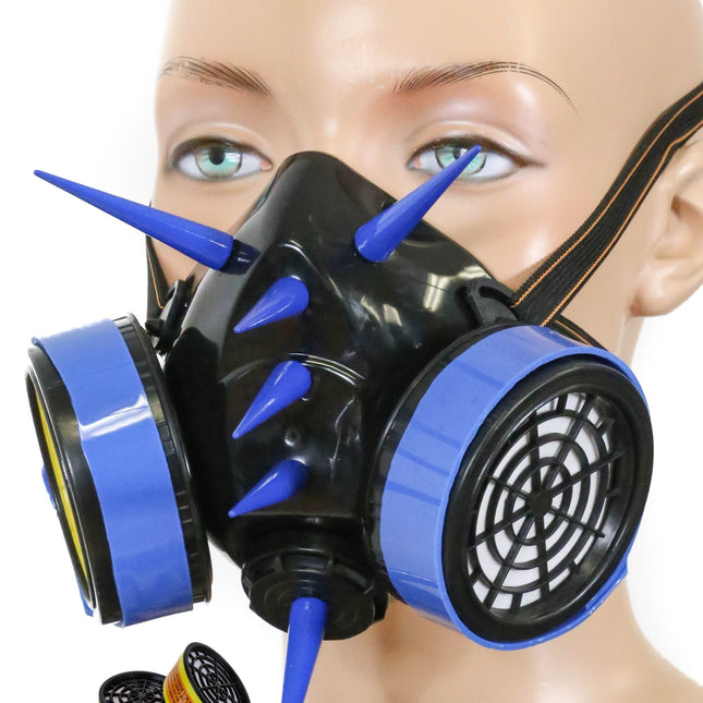 GM168  3" SPIKE GIANT NEON PIN  GAS MASK