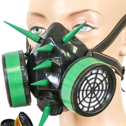 GM168  3" SPIKE GIANT NEON PIN  GAS MASK