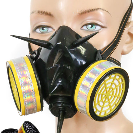 GM172 TALL SPIKED SAFETY GAS MASK