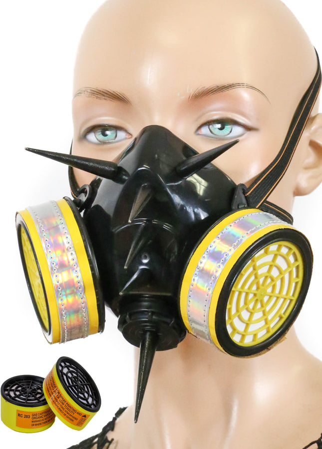 GM172 TALL SPIKED SAFETY GAS MASK