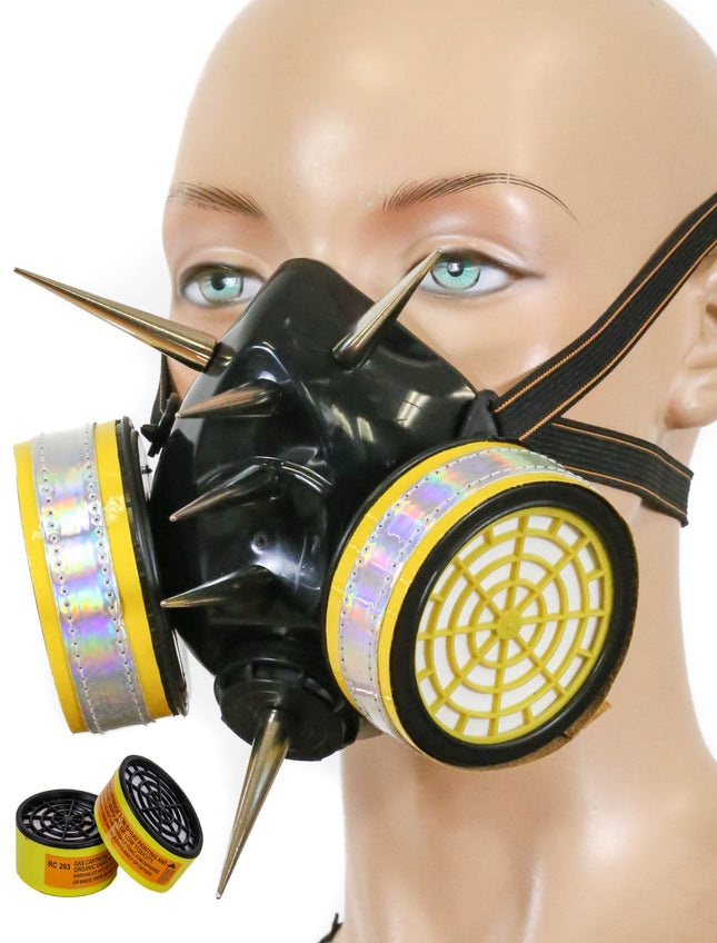 GM172 TALL SPIKED SAFETY GAS MASK