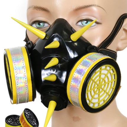 GM172 TALL SPIKED SAFETY GAS MASK